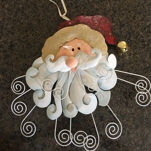 Christmas Decor, Card holder, Santa